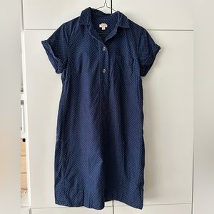 J Crew Corduroy Shirt Dress